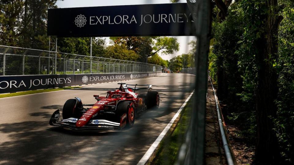 法拉利鏖战迈凯伦，勒克莱尔点燃赛场的简单介绍